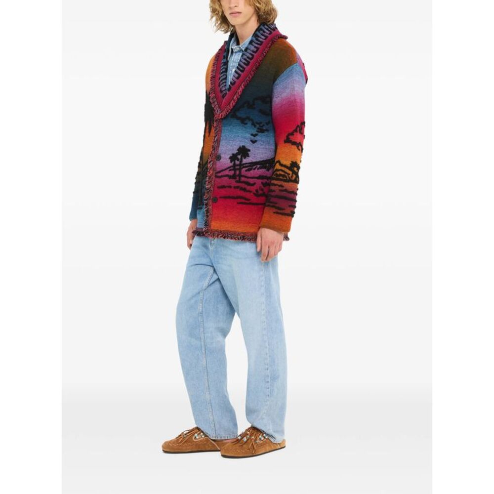 Alanui Orange Sweaters & Knitwear - Cardigans Men